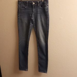 American Eagle Demin Party Festival School Size 8 Blue  Color B25